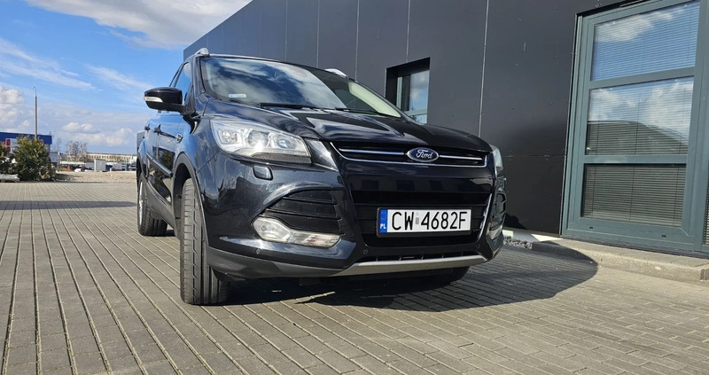 Ford Kuga cena 47900 przebieg: 223000, rok produkcji 2013 z Włocławek małe 277